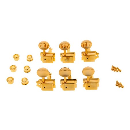 Fender Vintage-Style Strat/Tele Tuners, Gold (6)