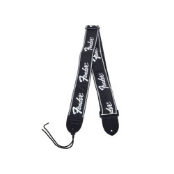 Fender Running Logo Strap Black