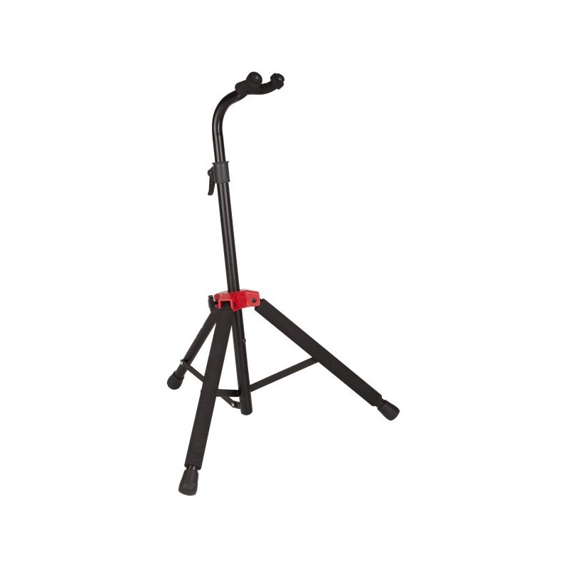 Fender Deluxe Hanging Guitar Stand, Black/Red