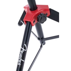 Fender Deluxe Hanging Guitar Stand, Black/Red