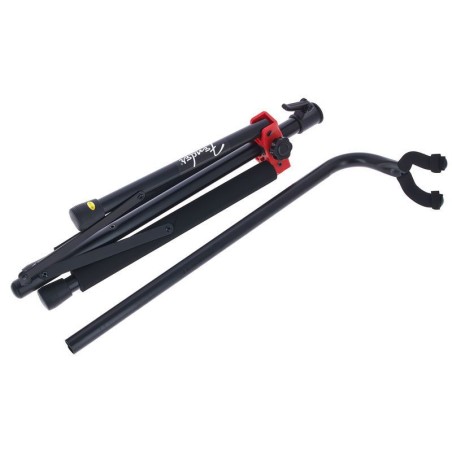 Fender Deluxe Hanging Guitar Stand, Black/Red