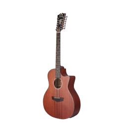 D'Angelico Premier Fulton LS Natural Mahogany Satin