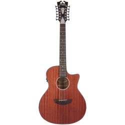 D'Angelico Premier Fulton LS Natural Mahogany Satin