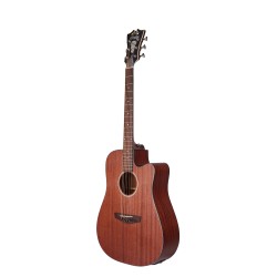 D'Angelico Premier Bowery LS Natural Mahogany Satin