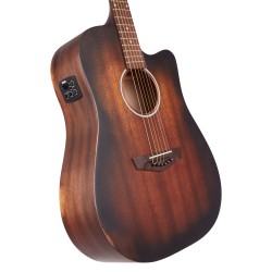 D'Angelico Premier Bowery LS Aged Mahogany