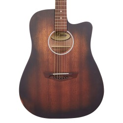 D'Angelico Premier Bowery LS Aged Mahogany