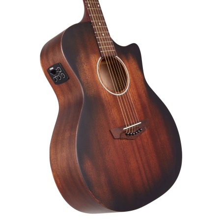 D'Angelico Premier Gramercy LS Aged Mahogany