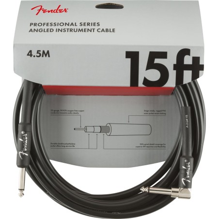 Fender Professional Instrument Cables 15"