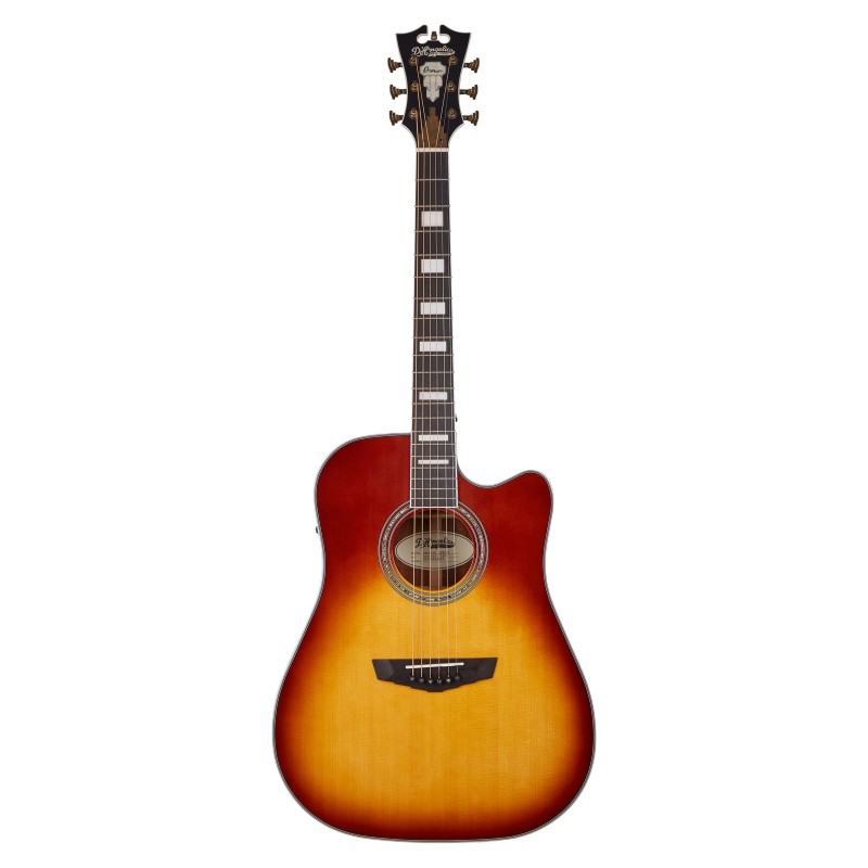 D'Angelico Premier Bowery Iced Tea Burst