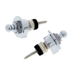 Fender Security Strap Locks, Chrome