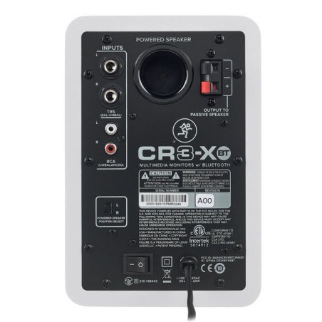Mackie CR3-XBT White (Coppia)