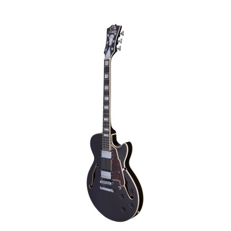 D'Angelico Premier SS Black Flake