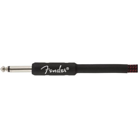 Fender Professional Series Instrument Cables, 10', Red Tweed