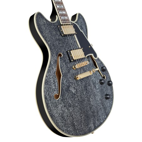 D'Angelico Excel DC Black Dog