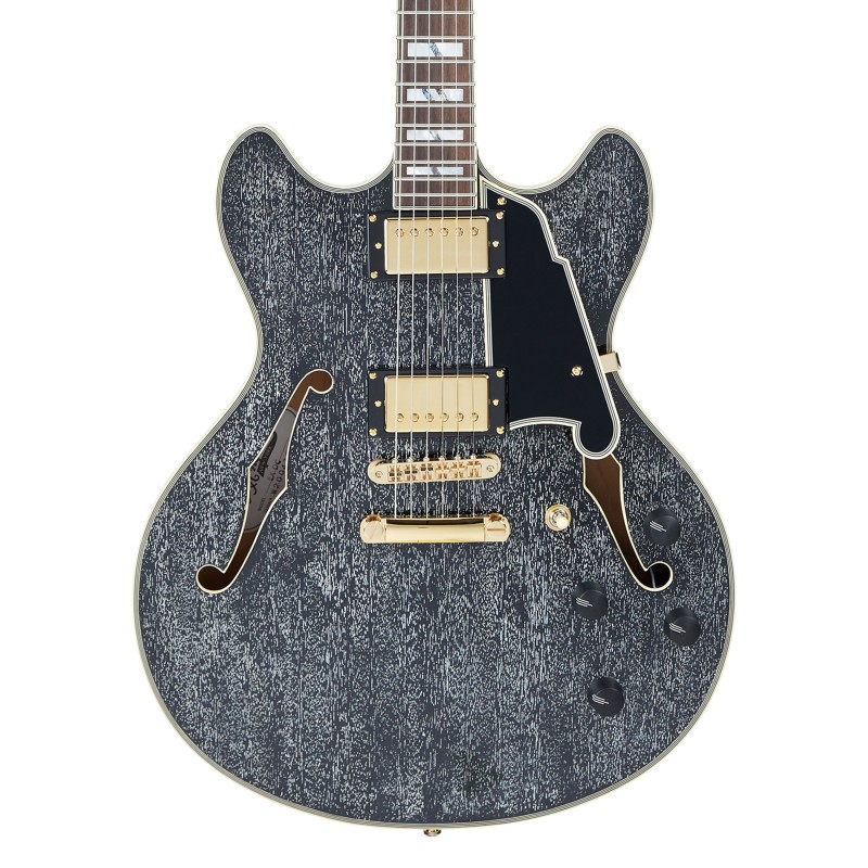 D'Angelico Excel DC Black Dog