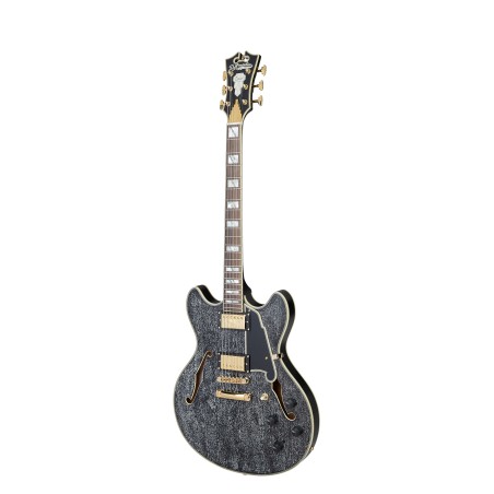 D'Angelico Excel DC Black Dog