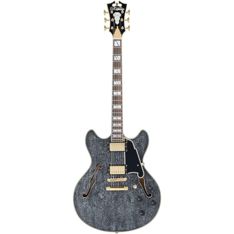 D'Angelico Excel DC Black Dog