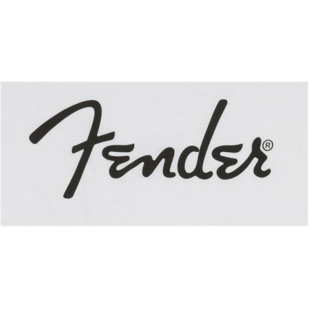 Fender Spaghetti Logo Men's Tee, White, XL
