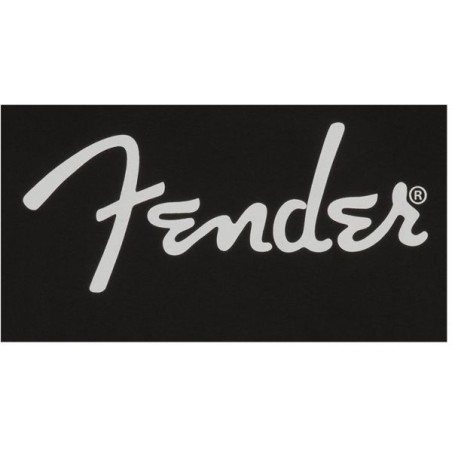 Fender Spaghetti Logo Men's Tee, Black, Medium