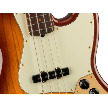 Fender 75Th Ann Commemorative Jazz Bass 2C Bourbon Burst