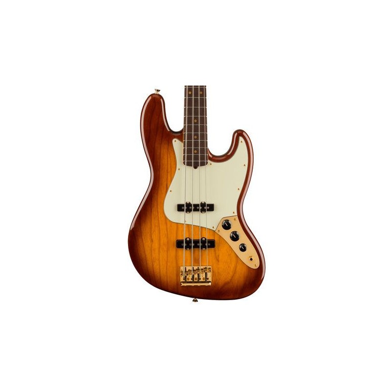 Fender 75Th Ann Commemorative Jazz Bass 2C Bourbon Burst