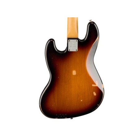 Fender 60th Anniversary Road Worn Jazz Bass Pau Ferro 3-Color Sunburst