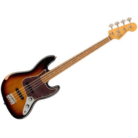 Fender 60th Anniversary Road Worn Jazz Bass Pau Ferro 3-Color Sunburst