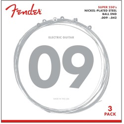 Fender 250L 09-42 3-Pack