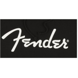 Fender Logo Hoodie Black S
