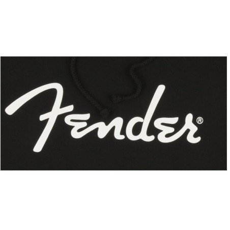 Fender Logo Hoodie Black S