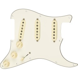 Fender Pre-Wired Strat Pickguard Custom Shop Custom '69 SSS Parchment