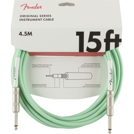 Fender Straight/Straight 15' Surf Green