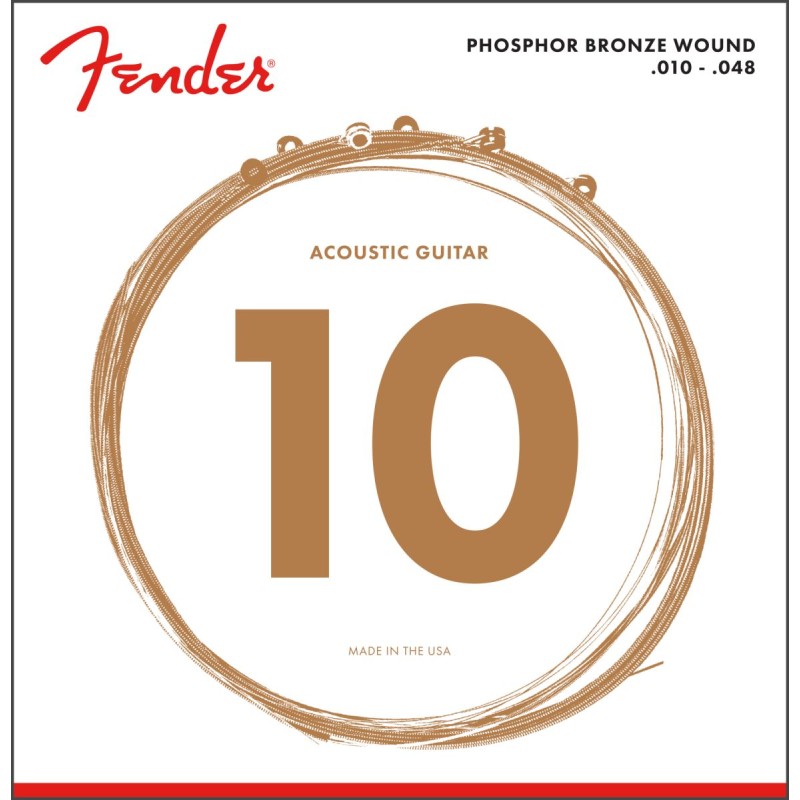 Fender 60XL .010-.048 Phosphor Bronze