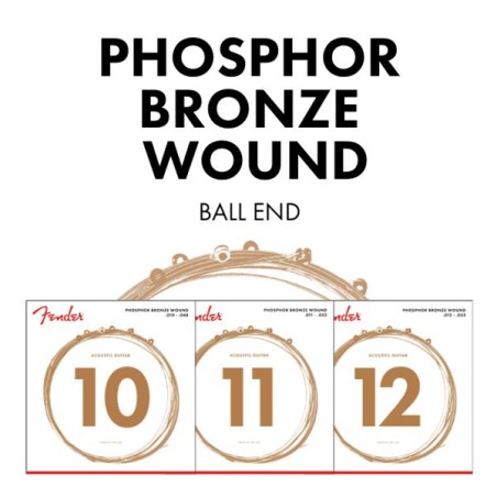 Fender 60XL .010-.048 Phosphor Bronze