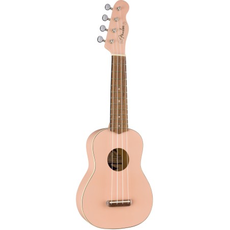 Fender Venice Soprano Shell Pink