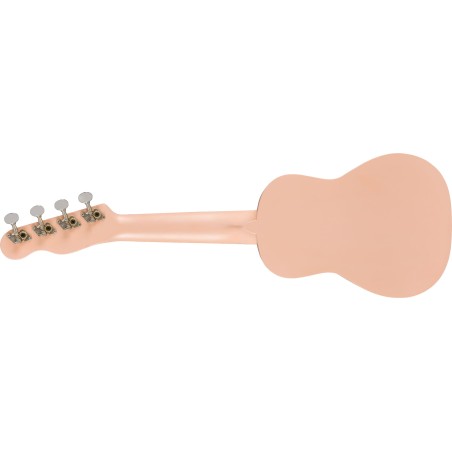Fender Venice Soprano Shell Pink