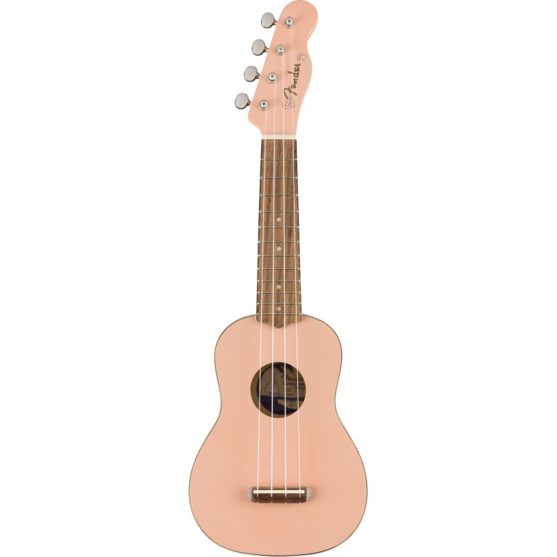 Fender Venice Soprano Shell Pink