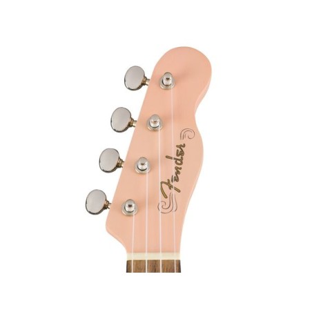 Fender Venice Soprano Shell Pink