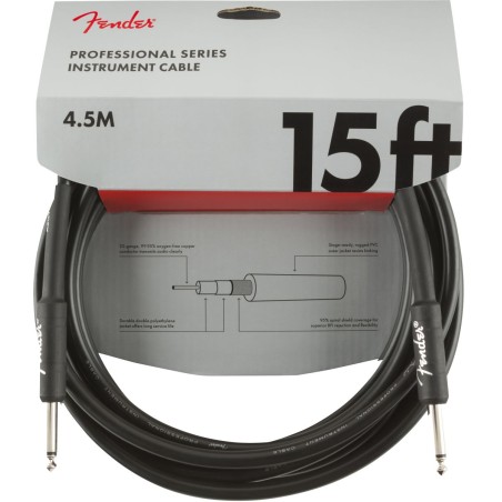 Fender Straight/Straight 15' Black