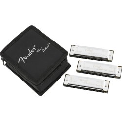 Fender Blues Deluxe Harp 3-Pack