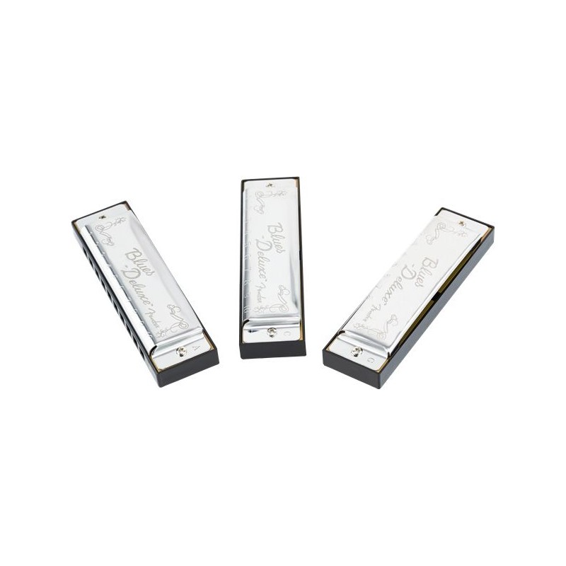Fender Blues Deluxe Harp 3-Pack