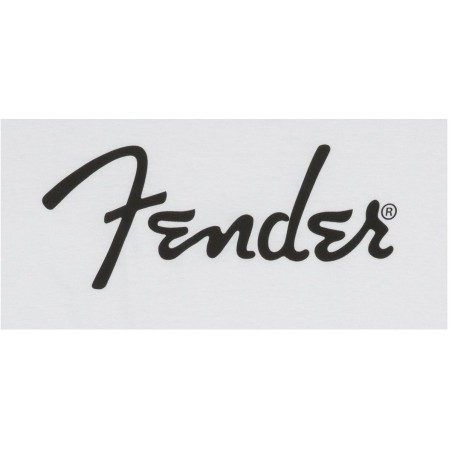 Fender Spaghetti Logo Men's Tee White Large