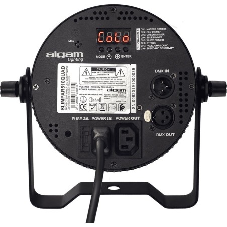 Algam Lighting SLIMPAR-510-QUAD
