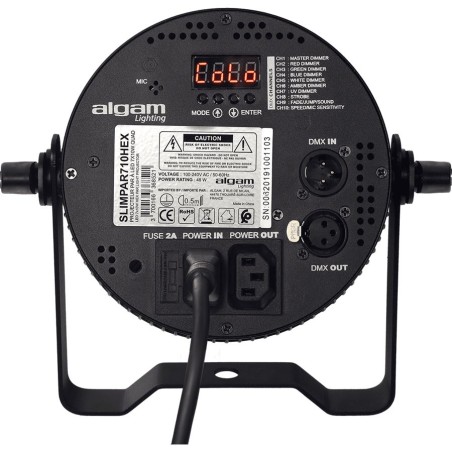 Algam Lighting SLIMPAR-710-HEX