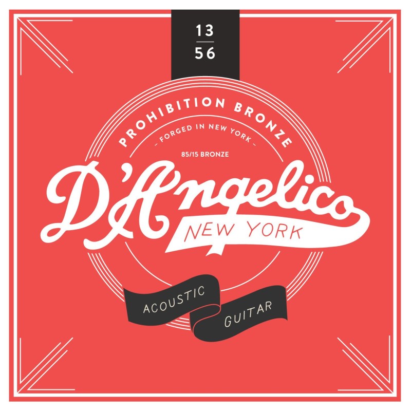 D'Angelico Prohibition Bronze 013/056