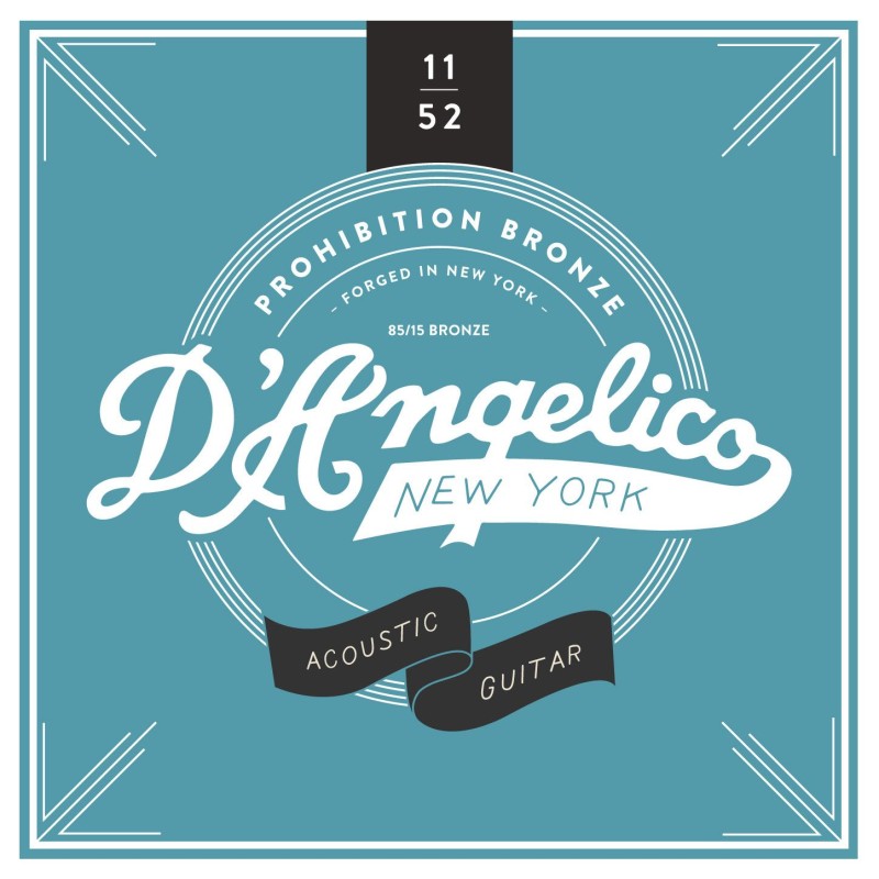 D'Angelico Prohibition Bronze 011/052