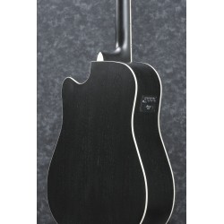 Ibanez AW8412CE-WK Weathered Black Open Pore