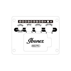 Ibanez AW8412CE-WK Weathered Black Open Pore