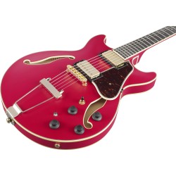 Ibanez AMH90 Cherry Red Flat