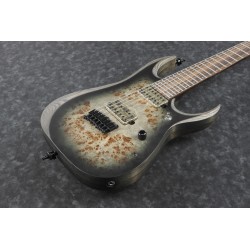 Ibanez RGD71ALPA Charcoal Burst Black Stained Flat